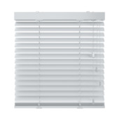 KARWEI aluminium jaloezie gewoon raam 28419 zijdeglans zilver 50 mm op maat