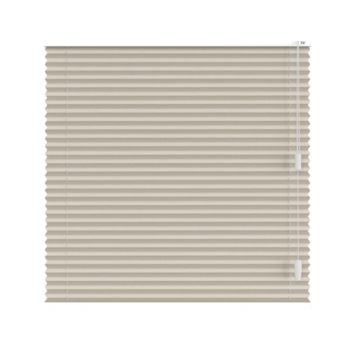 KARWEI enkel plisségordijn draaikiepraam 28603 zand linnenlook transparant op maat