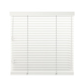KARWEI bamboe jaloezie gewoon raam 28500 wit 35 mm op maat