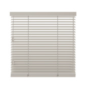 KARWEI houten jaloezie gewoon raam 28514 zijdegrijs 35 mm op maat