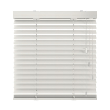 KARWEI kunststof jaloezie gewoon raam 28518 wit 50 mm op maat