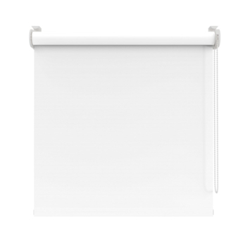 KARWEI rolgordijn draaikiepraam 28173 wit structuur verduisterend op maat