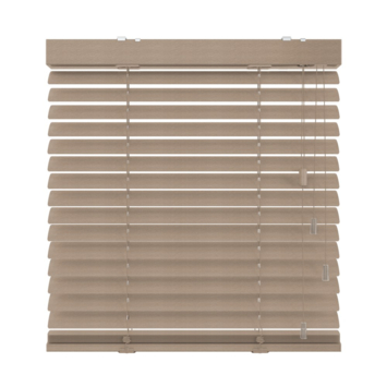 KARWEI aluminium jaloezie gewoon raam 28400 geborsteld champagne 50 mm op maat