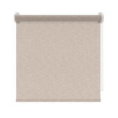 KARWEI rolgordijn draaikiepraam 28117 zachtbruin structuur transparant op maat