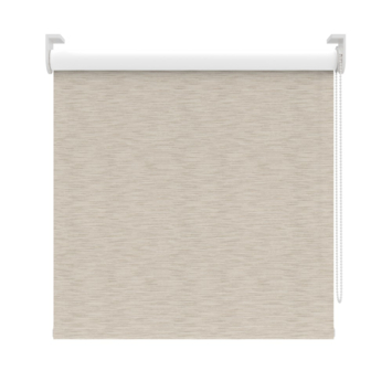 KARWEI rolgordijn gewoon raam 28190 wit beige structuur verduisterend op maat