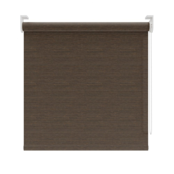 KARWEI rolgordijn gewoon raam 28132 zwart bruin nature lichtdoorlatend op maat