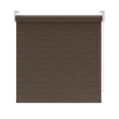 KARWEI rolgordijn gewoon raam 28132 zwart bruin nature lichtdoorlatend op maat