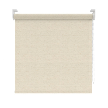 KARWEI rolgordijn gewoon raam 28140 beige linnenlook lichtdoorlatend op maat