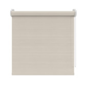 KARWEI rolgordijn draaikiepraam 28174 licht taupe structuur verduisterend op maat