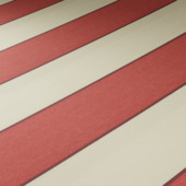 Markies streep rood/wit (kleurnr. 8211) op maat