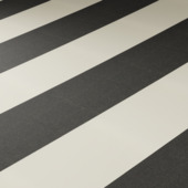 Markies streep zwart/wit (kleurnr. T362) op maat