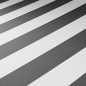 Markies streep zwart/wit (kleurnr. 315105) op maat