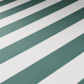 Markies streep groen/wit (kleurnr. 315420) op maat