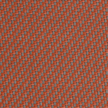 Ritsscreen grijs/rood (kleurnr. 001005) op maat