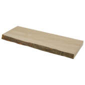 Duraline wandplank eikenfineer met schors 60x23,5 cm 38 mm