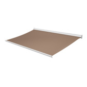 Knikarmscherm Staccato gemêleerd bruin (kleurnr. 320963) op maat