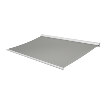 Knikarmscherm Staccato gemêleerd grijs (kleurnr. U104) op maat