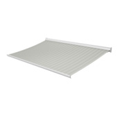 Knikarmscherm Staccato streep grijs (kleurnr. 320888) op maat