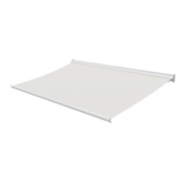 Knikarmscherm Staccato effen lichtgrijs (kleurnr. 6196) op maat