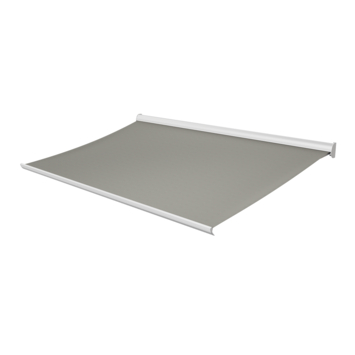 Knikarmscherm Staccato effen grijs (kleurnr. 320925) op maat