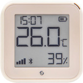 Shelly H&T Gen3 Ivory draadloze temperatuur- & luchtvochtigheidssensor WiFi Bluetooth