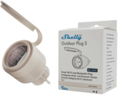 Shelly Outdoor Plug S Gen3 slimme stekker & energiemeter WiFi Bluetooth IP44