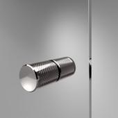 Sealskin Contour designgreep zilver hoogglans