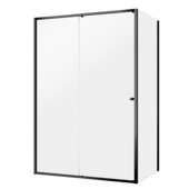 Sealskin schuifdeur met zijwand voor douchecabine Contour zilver hoogglans 140 x 90 x 200 cm