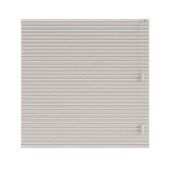 KARWEI dubbel plisségordijn gewoon raam 28661 grijs structuur lichtdoorlatend op maat