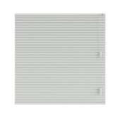 KARWEI dubbel plisségordijn gewoon raam 28663 wit lichtdoorlatend op maat