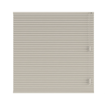 KARWEI dubbel plisségordijn draaikiepraam 28665 beige lichtdoorlatend op maat