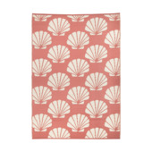 Buitenkleed Shells rood 180x300 cm