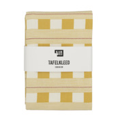 Tafelkleed block oker - l250xb140cm