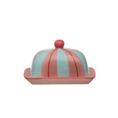 Keramieken botervloot 16,5x13x10cm