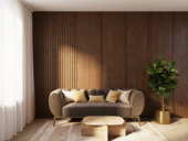 Decowall Elements afwerkingslat rustiek eiken 260x4cm 12mm