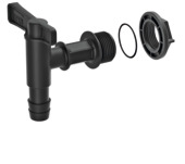 Waterform kraantje regenton zwart