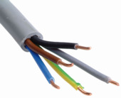 HANDSON buitenkabel XMvK 5x2,5 mm² 25 m