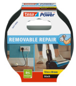 Tesa Extra Power Eco Repair tape zwart 38 mm x 10 m