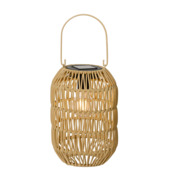 Solar lantaarn naturel 24,5cm 