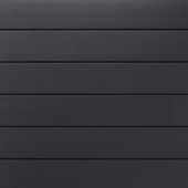 Dumaclin PVC gevelbekleding 18,5x240 cm gelakt antraciet, 2.66m² per pak