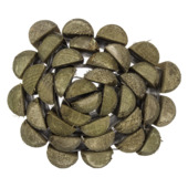 Borderrol grenen hout met uitspoeldoek 180 x 20 cm