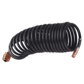 Stanley luchtslang spiraal 6x8 5m met snelkoppelingen