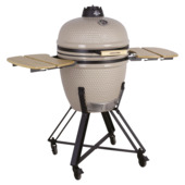 Jamestown kamado BBQ keramiek beige 54,5 cm