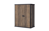 Keter Signature tuinkast walnut bruin kunststof 140 x 73,6 x 170,4 cm