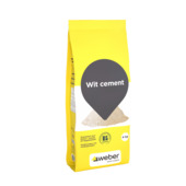 Weber Beamix cement wit 4 kg