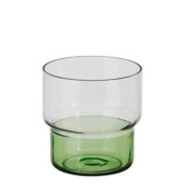 Riga drinkglas groen - h8,5xd8cm