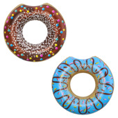 Opblaasbare donut ø 107 cm assorti