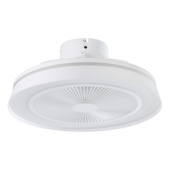 EGLO ventilator met LED verlichting Vallonia 21W Ø48 cm wit