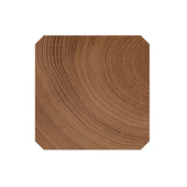 Tuinpaal vierkant geïmpregneerde grenenhout geschaafd 6,8 x 6,8 x 180 cm