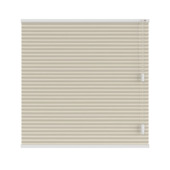 KARWEI dubbel plisségordijn draaikiepraam 28630 zand verduisterend op maat